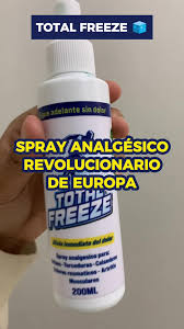 TOTAL FREEZE™ Spray analgésico refrescante instantáneo